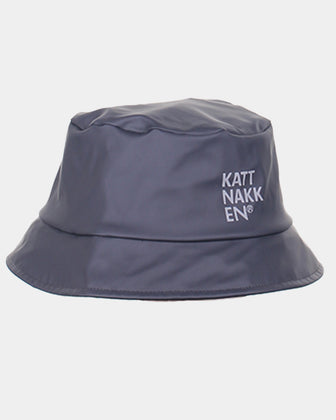 Vaksen Bøtteregnhatt Regnhatt voksne Kattesvart