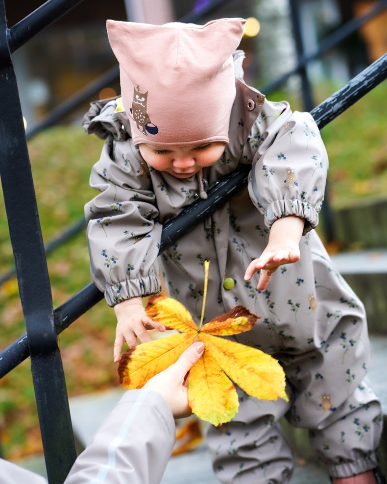 Kattnakken Babyregndress Dugg Baby Regndress Månefjell