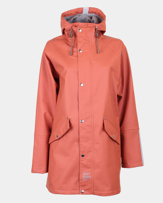 Vaksen Klassisk Regnjakke Regnjakker voksne Aragon Rød