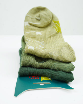 Kattnakken Ullsokkar 3pk Sokker barn Tre