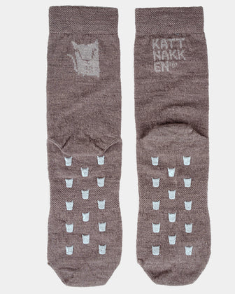 Kattnakken Ullsokker antigli 2pk Sokker barn Barkebåt