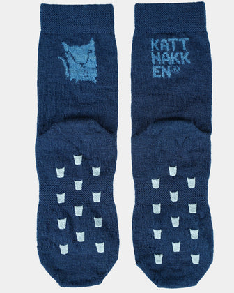 Kattnakken Ullsokker antigli 2pk Sokker barn Hav og Himmel