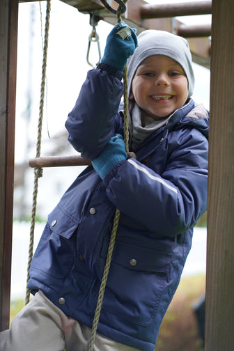 Kattnakken Vinterjakke barn Vinterjakker, bukser og tilbehør Marine