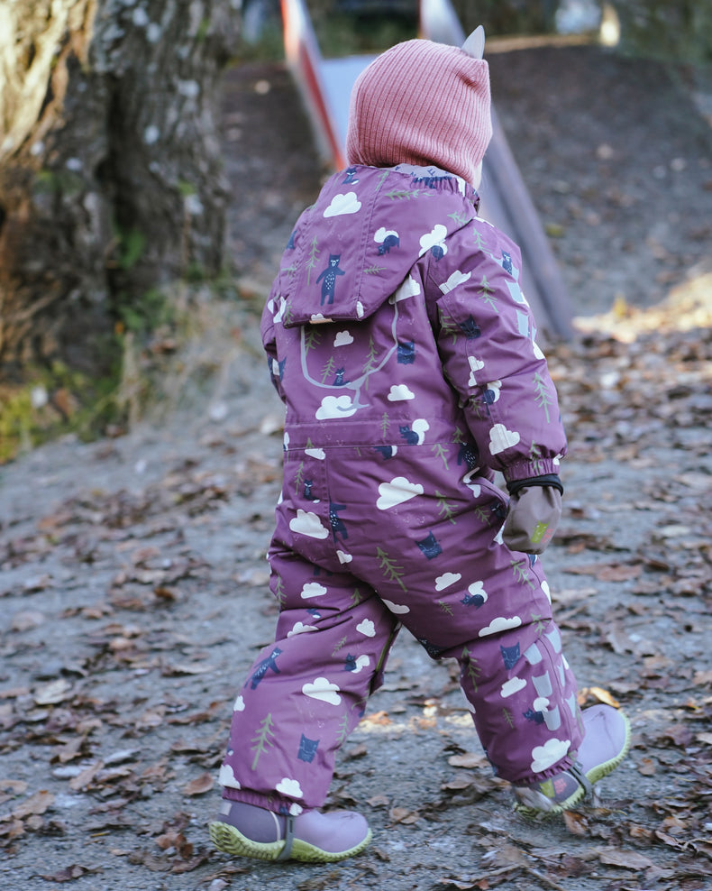 Kattnakken Vinterparkdress Baby Parkdress Hortensia