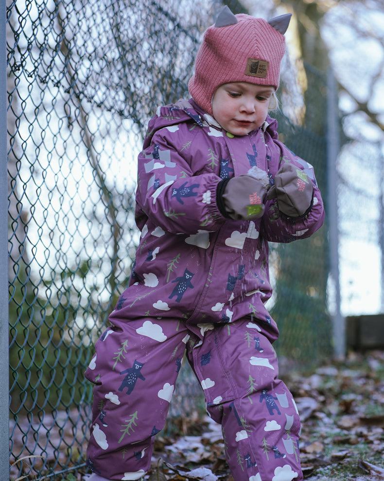 Kattnakken Vinterparkdress Baby Parkdress Hortensia